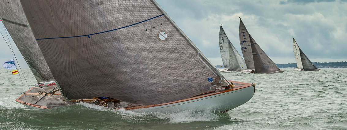 6mR racing at Cowes Classics Regatta