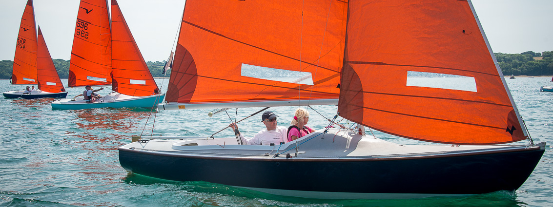 National Squib racing at Cowes Classics Regatta