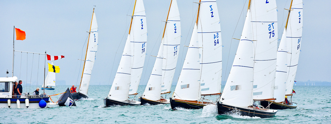 Victory class racing at Cowes Classics Regatta