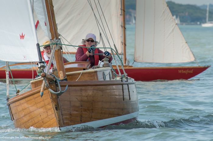 Chough racing at Cowes Classics Week
